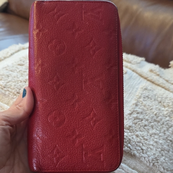 Louis Vuitton Emprient Red Long Wallet - Picture 7 of 15